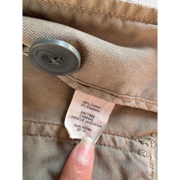 Madewell Utility Field Jacket Womens Small Olive Green Military Cotton Coat - Picture 10 of 11